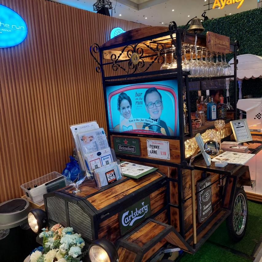 bridal fair bar on the run