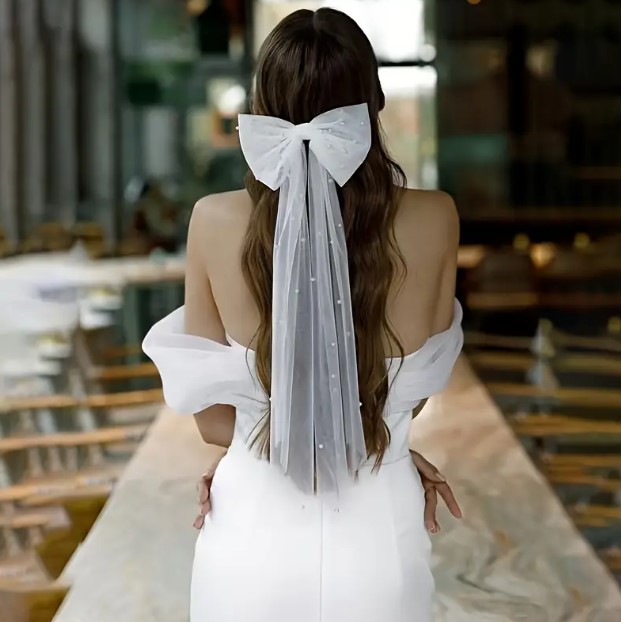 Bridal Bow Hair Clip The Bridal Marketplace Wedding Expo Philippines