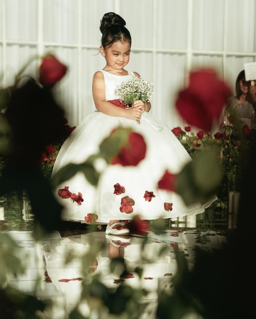 ray zeinab nice pring bridal fair flower girl