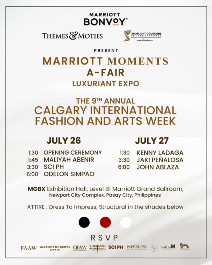 cifaw sched bridal fair