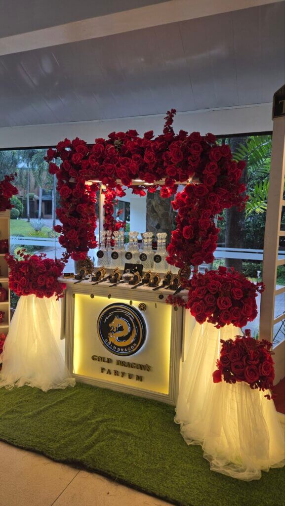 gold parfums bridal fair