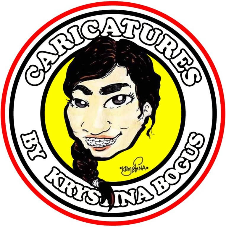 bridal fair caricature